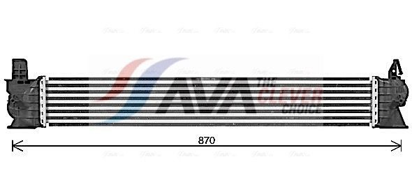 Купити FT4482 AVA Радіатор интеркуллера